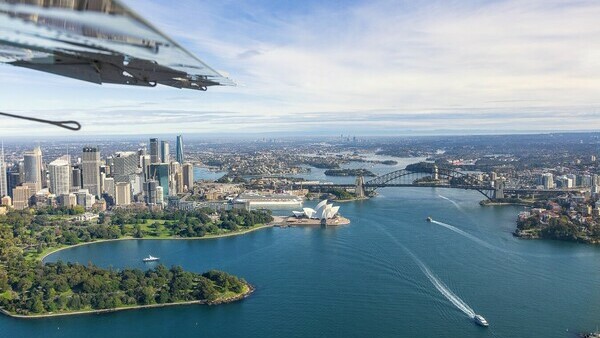 Sydney by helicopter